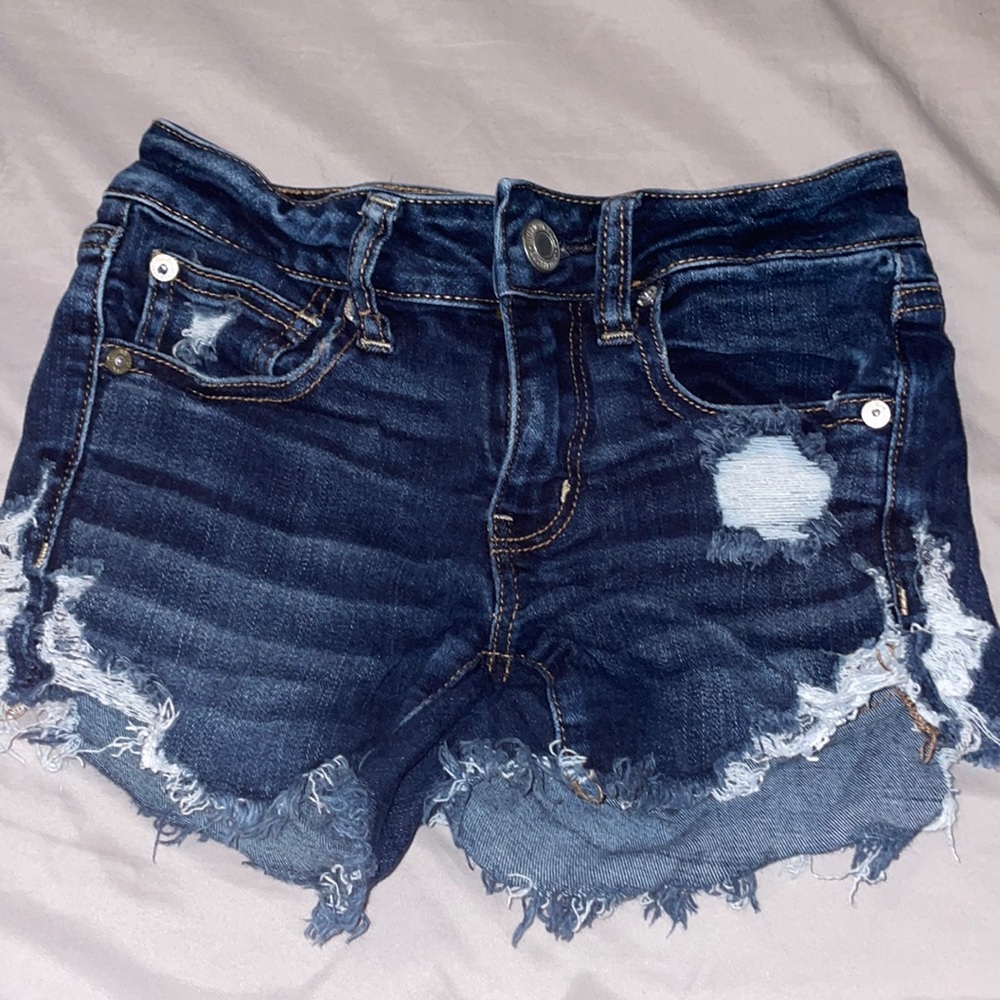 High rise shorts